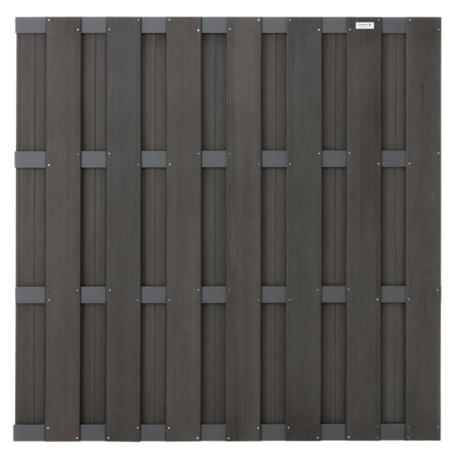 Elephant Schutting Basic Composiet Antraciet 180x180cm